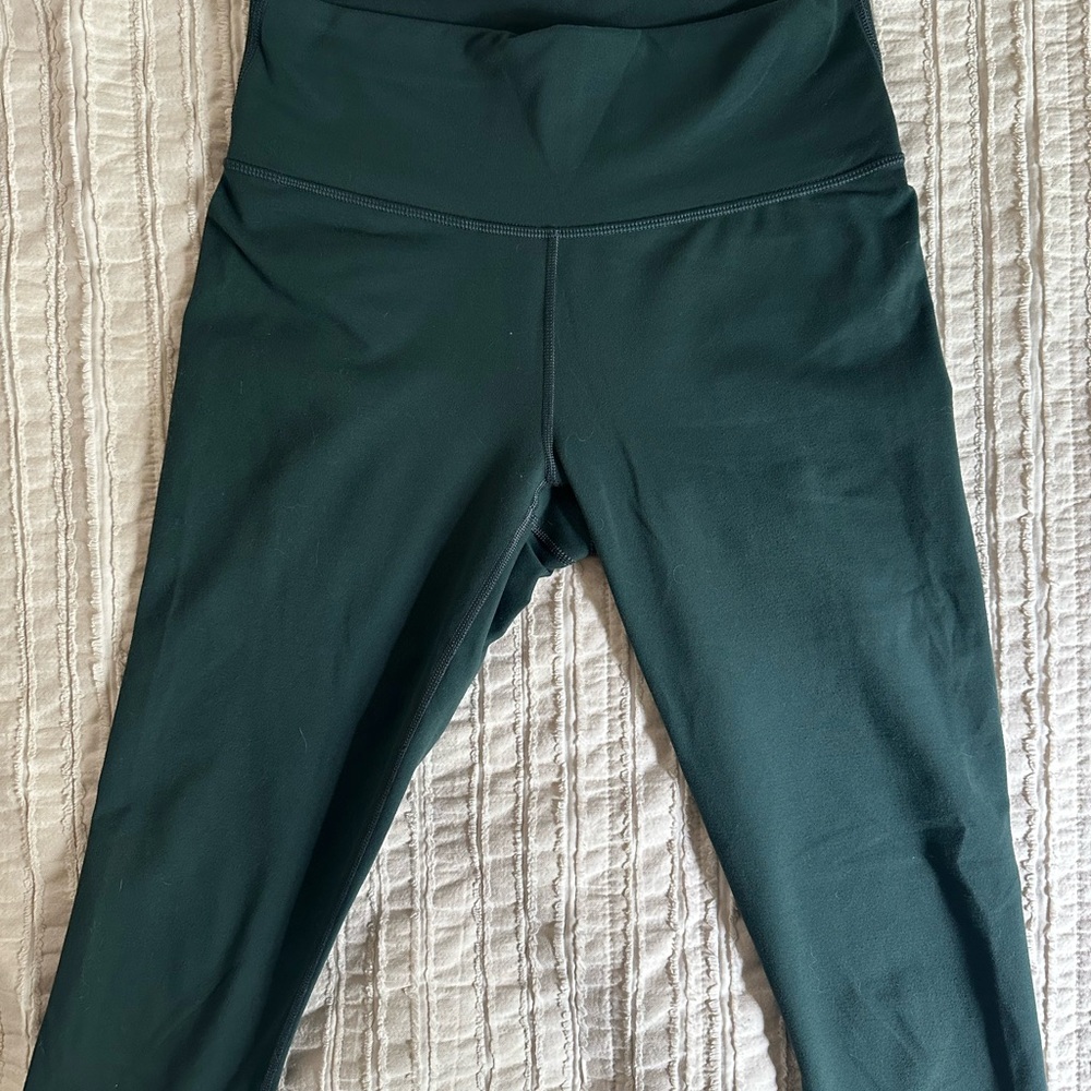 Fabletics Green High-Rise Leggings for Performance